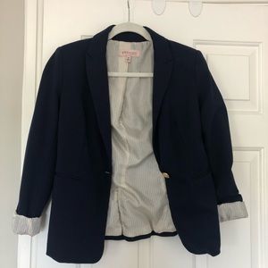 Navy Philosophy Blazer